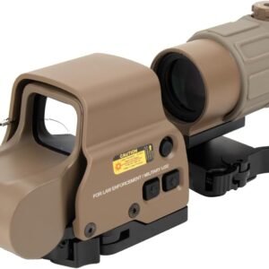 EXPS+G45 Red & Green Dot Holographic Reflex Sight Scope - Tan