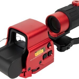 EXPS+G45 Red & Green Dot Holographic Reflex Sight Scope - Red