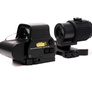 EXPS+G43 Red & Green Dot Holographic Reflex Sight Scope - BLACK