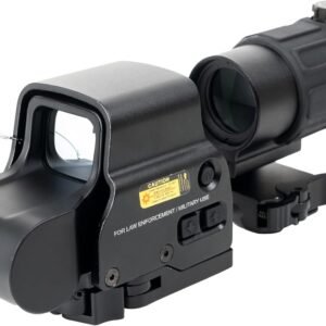 EXPS+G45 Red & Green Dot Holographic Reflex Sight Scope - Black